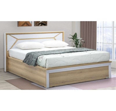Olivia Hydrauli Queen Bed By Damro  - 78"x60" ( 6.5' x 5' )